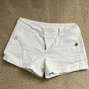 Tory Burch white shorts